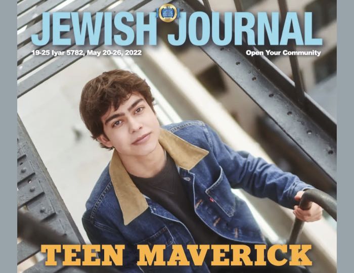 Teen Maverick | Jewish Journal Cover Story