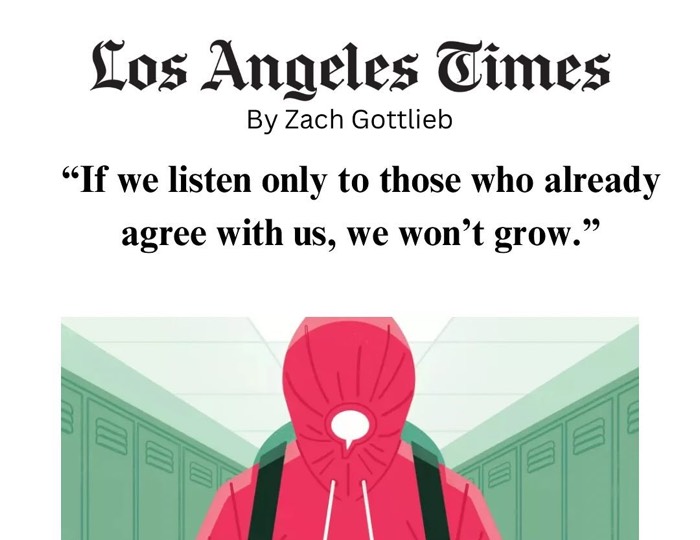 The LA Times: The Closing of the Teenage Mind is Almost Complete